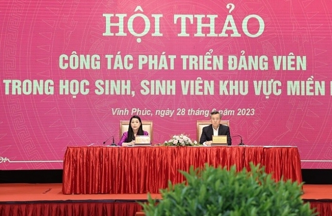 Hội thảo về phát triển đảng viên trong học sinh, sinh viên khu vực miền Bắc