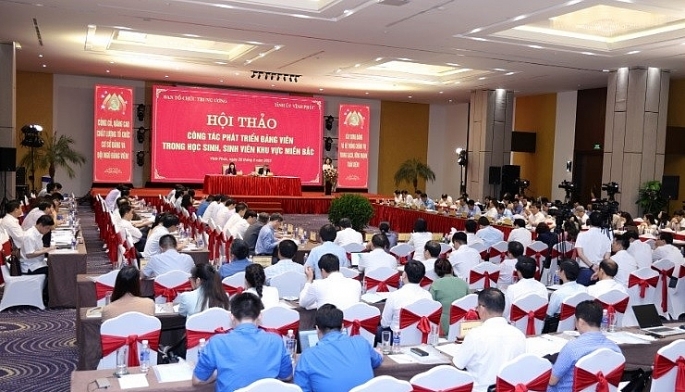 Hội thảo về phát triển đảng viên trong học sinh, sinh viên khu vực miền Bắc