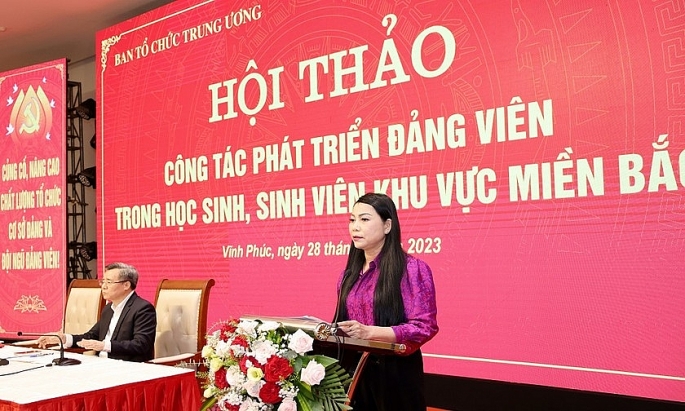 Hội thảo về phát triển đảng viên trong học sinh, sinh viên khu vực miền Bắc