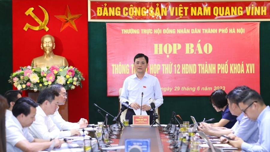 Kỳ họp thứ 12 HĐND thành phố Hà Nội xem xét 57 nội dung quan trọng