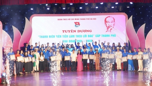 Hà Nội tuyên dương 69 “Thanh niên tiên tiến làm theo lời Bác”