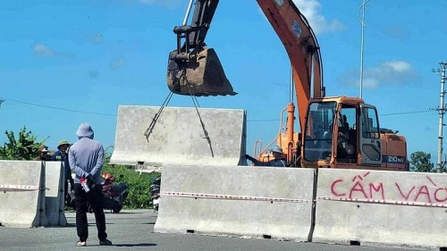 Hải Phòng: Rào chắn tuyến đường ca nương Đặng Tú Thanh tử nạn