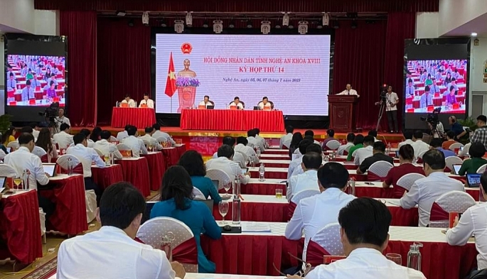 Kỳ họp lần thứ 14, HĐND tỉnh Nghệ An