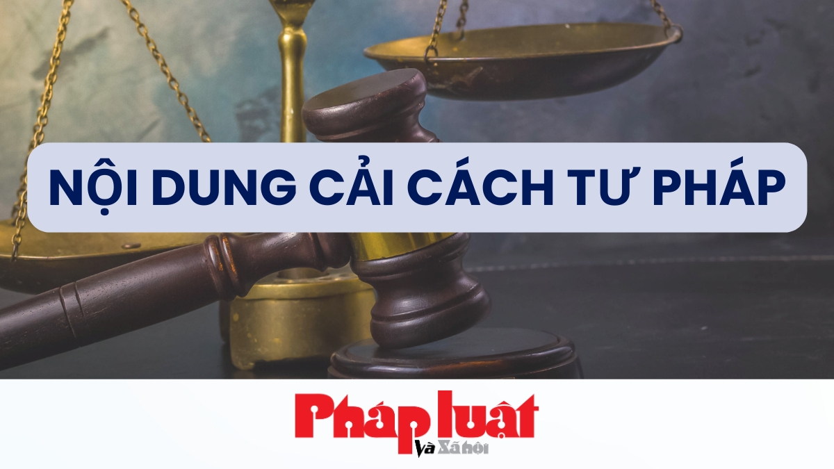 Nội dung cải cách tư pháp