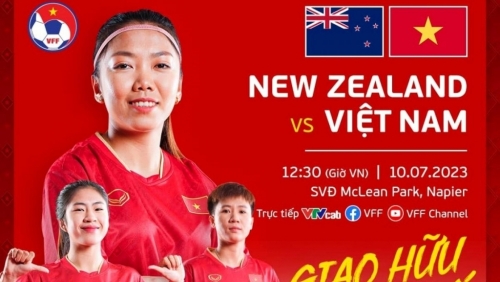 Xem trực tiếp đội tuyển nữ Việt Nam vs đội tuyển New Zealand trên kênh nào?