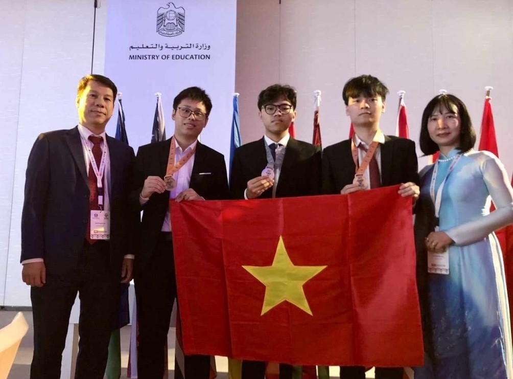 Học sinh Việt Nam giành 3 huy chương tại Olympic Sinh học quốc tế