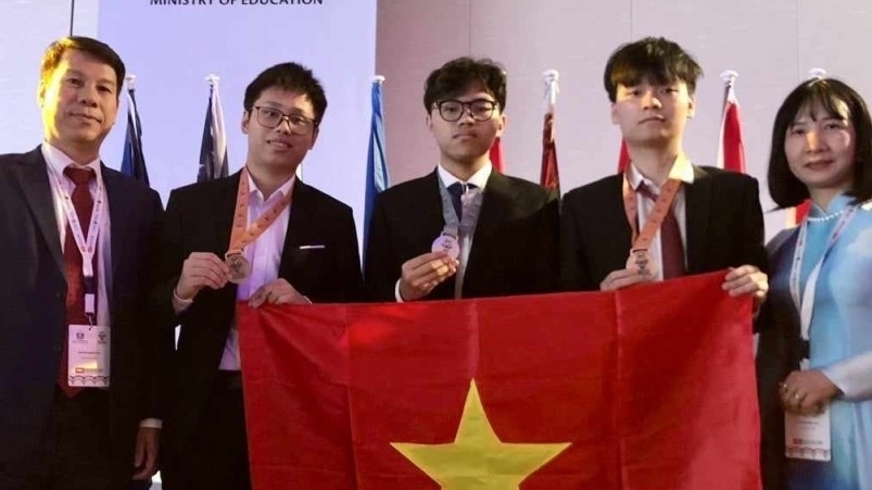 Học sinh Việt Nam giành 3 huy chương tại Olympic Sinh học quốc tế