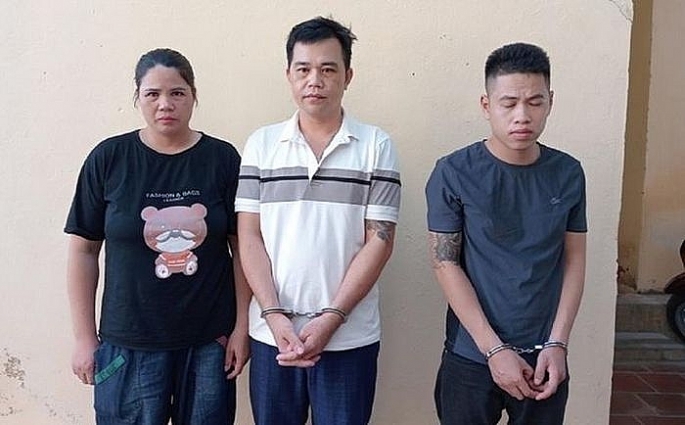 3 đối tượng trộm chó bị Công an huyện Như Xuân bắt giữ