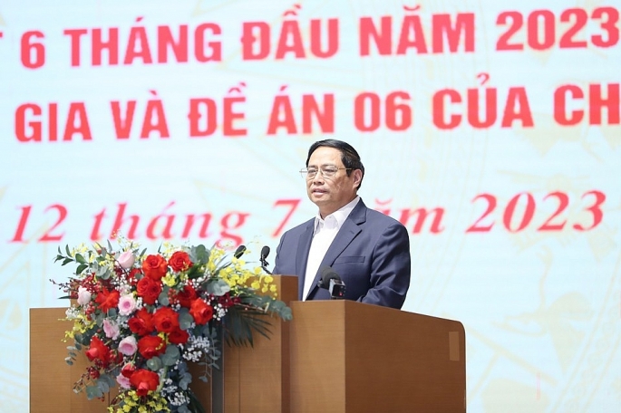 Thủ tướng Phạm Minh Chính phát biểu tại hội nghị 
