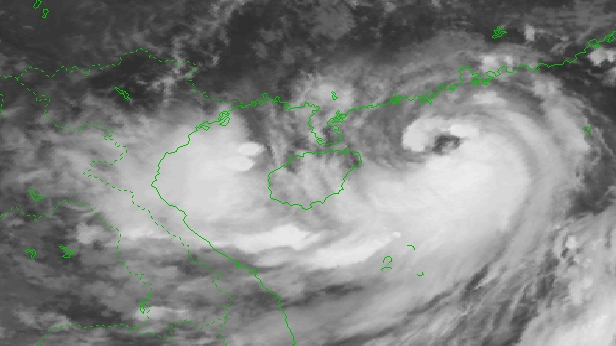 Bão số 1 hướng về Quảng Ninh-Hải Phòng