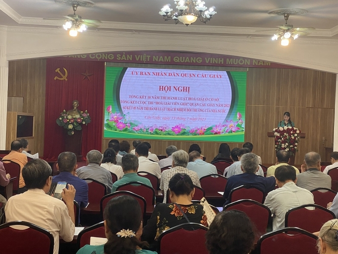 Hà Nội: Hòa giải thành công hơn 86% vụ việc mâu thuẫn tại cơ sở