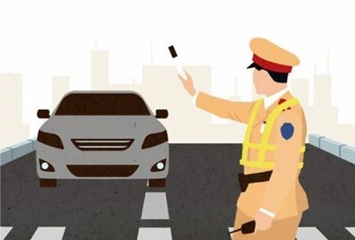 Cảnh sát giao thông chỉ kiểm tra giấy tờ của lái xe, không kiểm tra giấy tờ của người ngồi trên xe