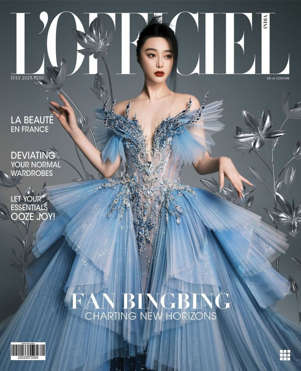 Phạm Băng Băng mặc đầm của nhà thiết kế Việt lên bìa tạp chí