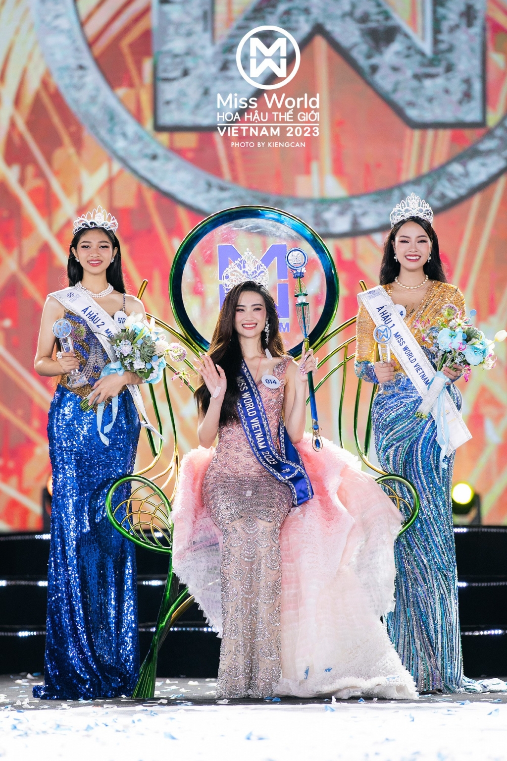 Á hậu 1 Miss World Vietnam Đào Thị Hiền phá 