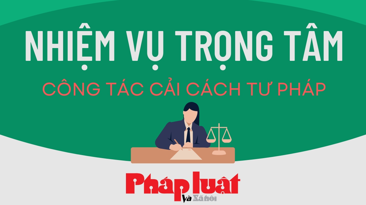 Những nhiệm vụ trọng tâm trong công tác cải cách tư pháp