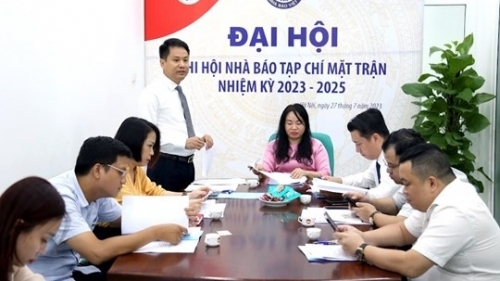 Đại hội Chi hội Nhà báo Tạp chí Mặt trận nhiệm kì VI, 2023-2025