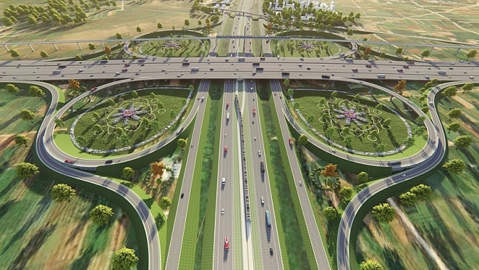 Hà Nội vừa khởi công Dự án đường Vành đai 4 -Vùng Thủ đô Hà Nội, một dự án quan trọng với sự phát triển của TP Ảnh: Nguyễn Vũ