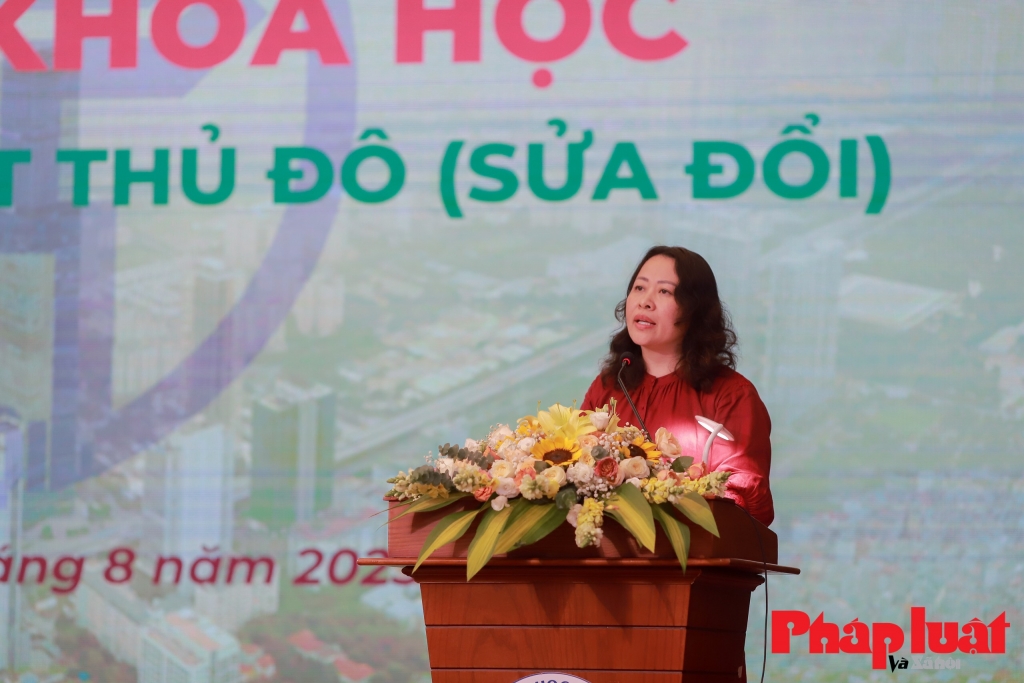 Hà Nội: Đang diễn ra Hội thảo khoa học “Góp ý Dự thảo Luật Thủ đô (sửa đổi)