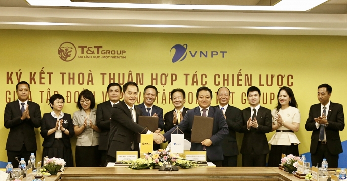 Tập đoàn T&T Group hợp tác chiến lược toàn diện với Tập đoàn VNPT 