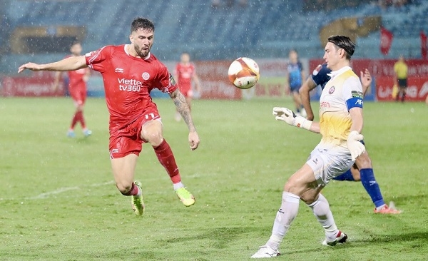 Viettel hòa đáng tiếc ngay trên sân nhà, lỡ cơ hội chiếm ngôi đầu V-League