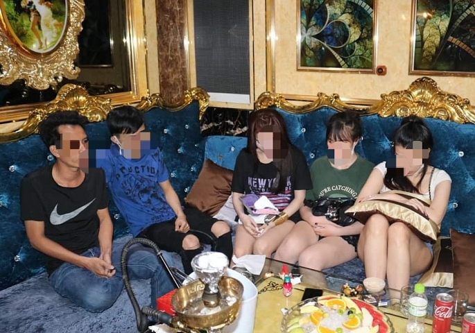 Phú Quốc: 7 đối tượng sử dụng ma túy tại quán karaoke