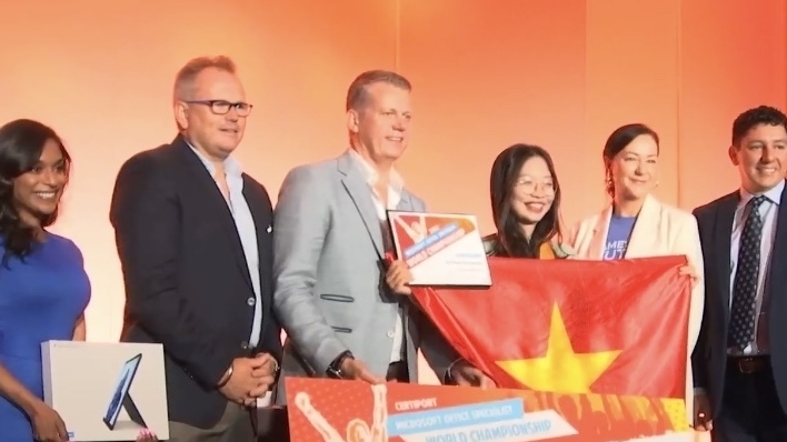 Việt Nam đạt 3 huy chương cuộc thi Tin học văn phòng thế giới