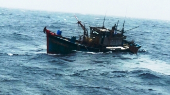 Tàu cá gặp nạn trên vùng biển Hải Phòng, 3 người mất tích