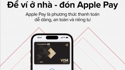 Techcombank giới thiệu Apple Pay đến khách hàng