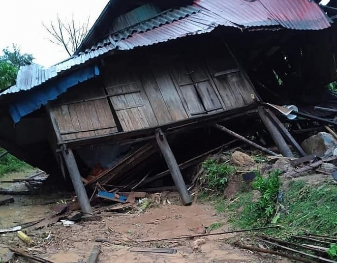 Yên Bái: Mưa lũ gây thiệt hại nặng nề ở huyện Mù Cang Chải