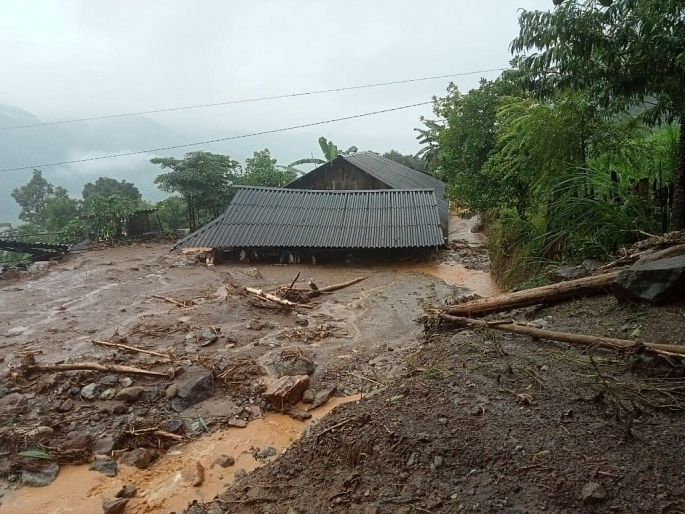 Yên Bái: Mưa lũ gây thiệt hại nặng nề ở huyện Mù Cang Chải