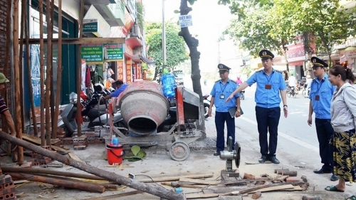 Tiếp tục thí điểm Đội Quản lý trật tự xây dựng đô thị tại TP Hà Nội