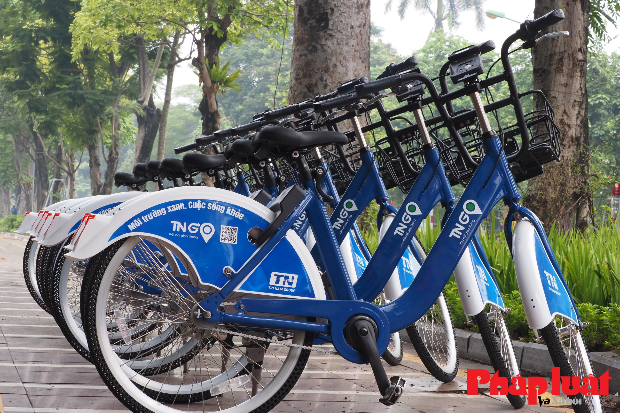 Hà Nội chính thức vận hành trạm xe đạp công cộng