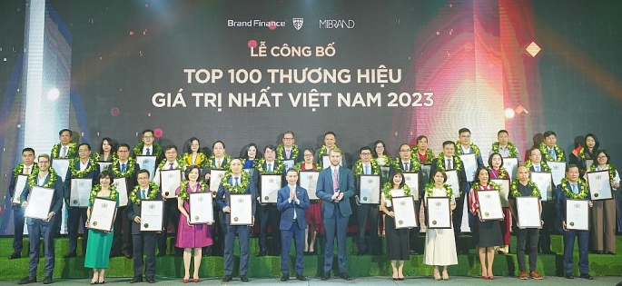 Petrolimex được vinh danh Top 100 thương hiệu giá trị nhất Việt Nam năm 2023