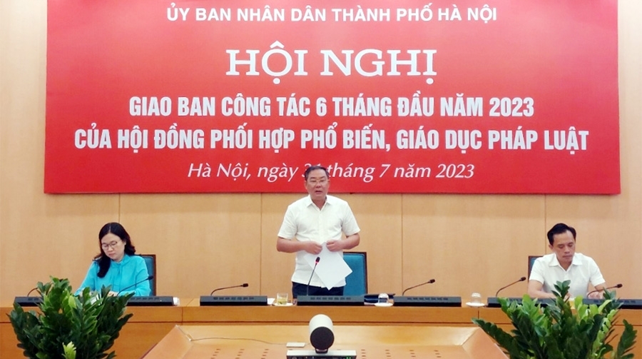 Hà Nội: Tuyên truyền dự thảo chính sách đề xuất xây dựng Luật Thủ đô (sửa đổi)