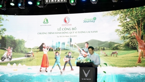 Vingroup công bố chương trình hành động của Quỹ Vì tương lai xanh