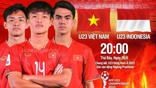 Link xem trực tiếp U23 Việt Nam vs U23 Indonesia, 20h hôm nay 26/8/2023