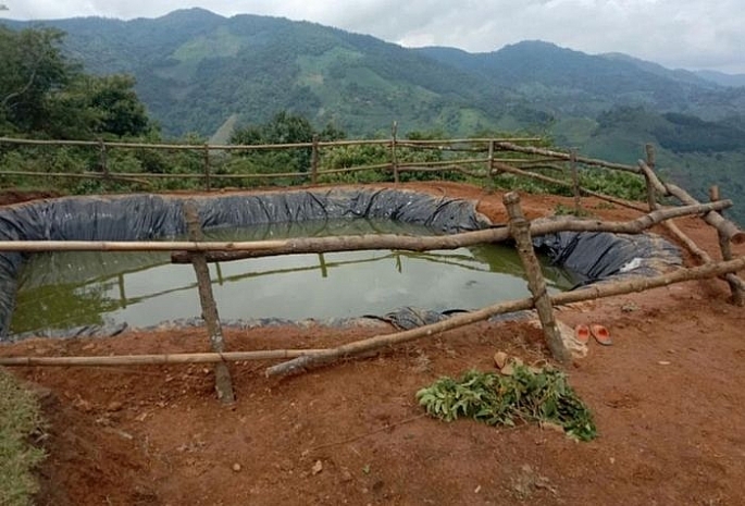 Nơi xảy ra vụ đuối nước thương tâm. Ảnh: Quang Phấn.