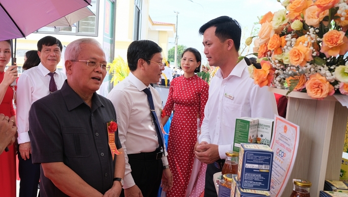 Vĩnh Phúc: Khánh thành Thiết chế văn hóa Làng văn hóa kiểu mẫu Thụ Ích