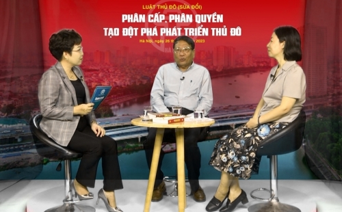 “Phân cấp, phân quyền tạo đột phá phát triển Thủ đô"