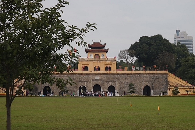 -	Di tích lịch sử Hoàng thành Thăng Long là một trong các công trình văn hóa được bảo vệ, bảo tồn và phát huy từ nguồn kinh phí hỗ trợ của Quỹ Bảo tồn di sản và phát triển văn hóa Thủ đô. Ảnh: Bạch Dương