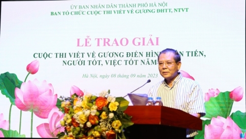 Báo Kinh tế & Đô thị đoạt giải Nhất "Cuộc thi viết về gương điển hình tiên tiến, người tốt việc tốt'"