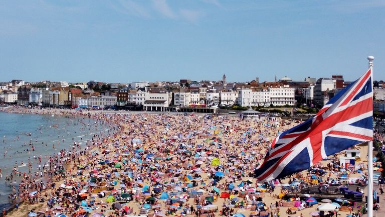 Nước Anh đang trải qua đợt nắng nóng bất thường