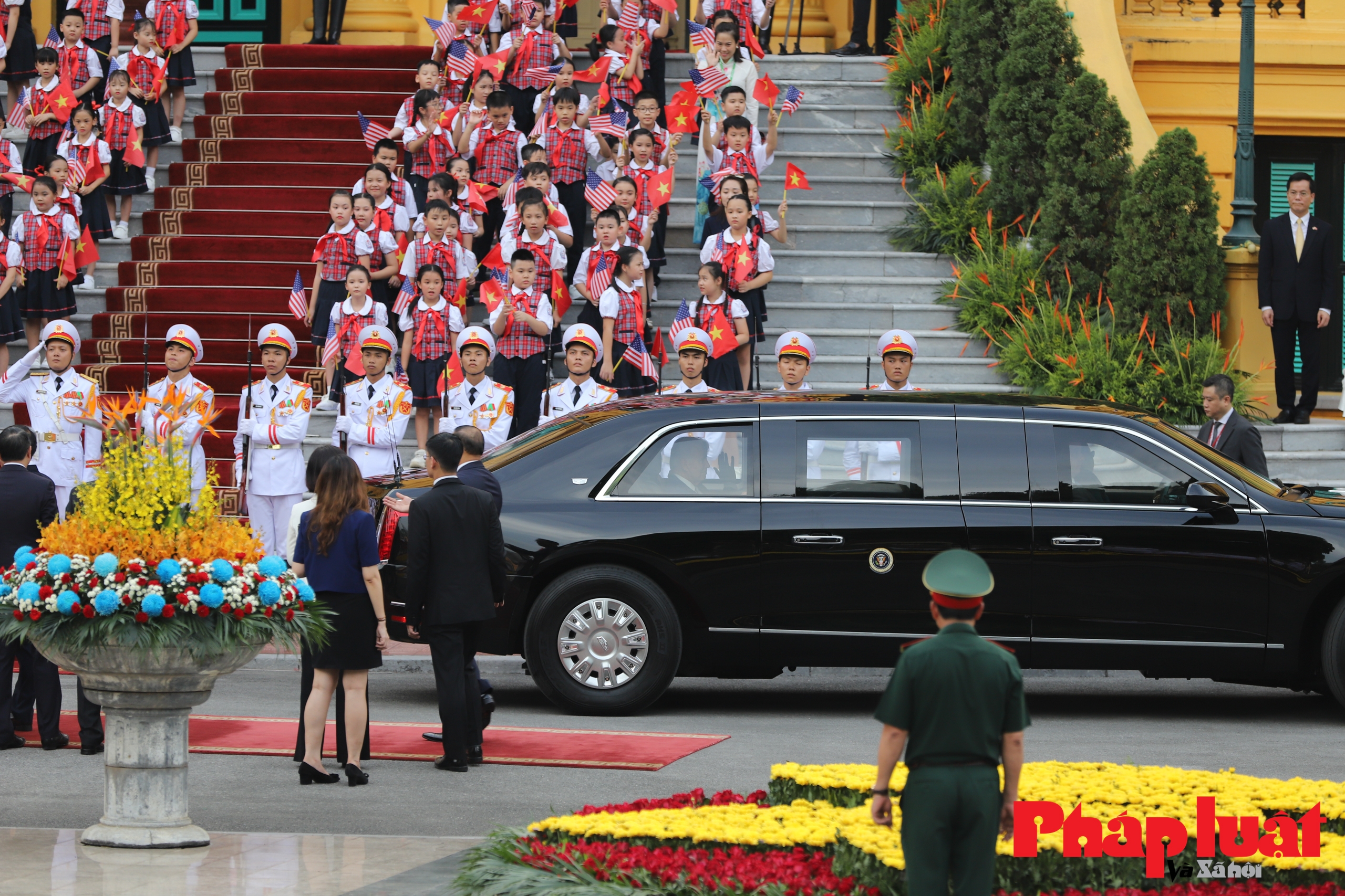 Tổng thống Mỹ Joe Biden thăm Việt Nam, lễ đón trọng thể tại Phủ Chủ tịch nước
