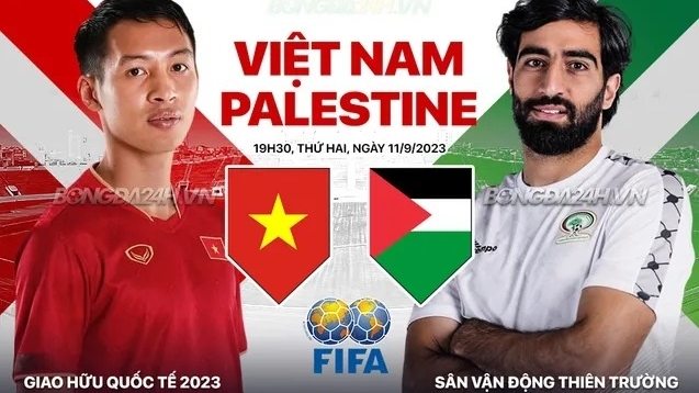 Link xem trực tiếp trận đấu đội tuyển Việt Nam vs Palestine, 19h30 hôm nay 11/9