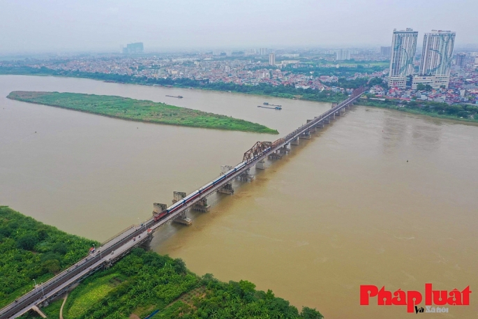 Sông Hồng sẽ trở thành trục cảnh quan chính đi giữa trung tâm Hà Nội. Ảnh: Khánh Huy