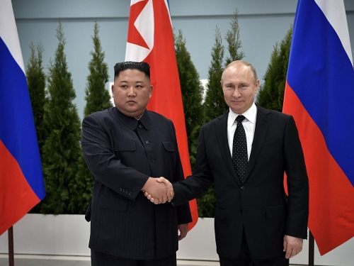 Tổng thống Nga hội đàm với nhà lãnh đạo Triều Tiên