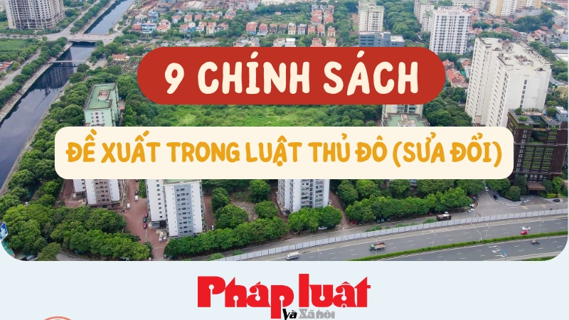 9 chính sách được đề xuất trong Luật Thủ đô (sửa đổi)