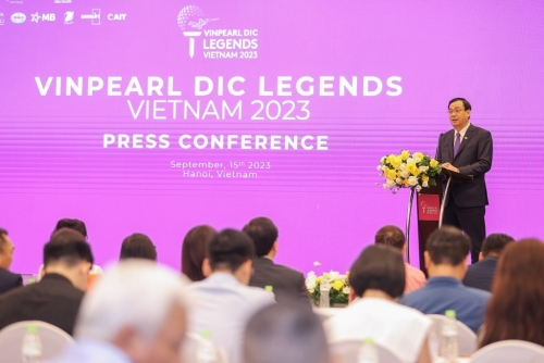 Vinpearl DIC Legends Vietnam 2023 - Giải đấu với những “huyền thoại” làng golf lần đầu tổ chức tại Việt Nam