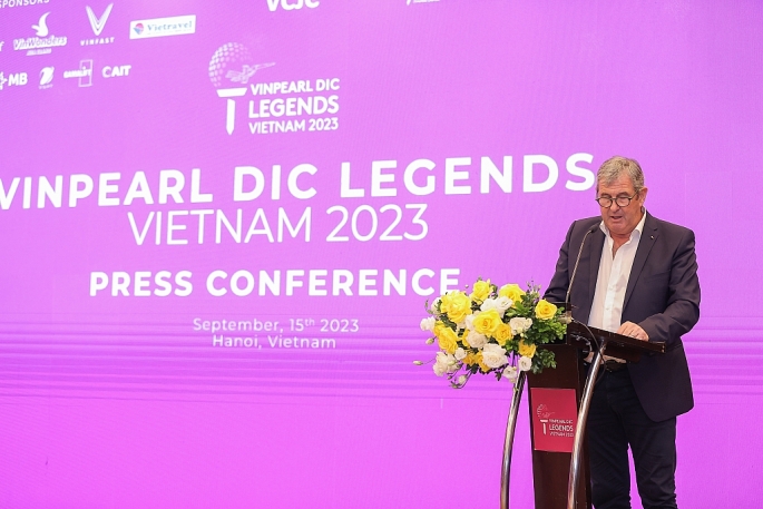 Vinpearl DIC Legends Vietnam 2023 - Giải đấu với những “huyền thoại” làng golf lần đầu tổ chức tại Việt Nam