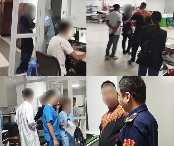 Người nhà nữ bệnh nhân 16 tuổi tố con gái bị nhân viên chụp X-Quang Bệnh viện Việt Đức sàm sỡ. Ảnh chụp màn hình